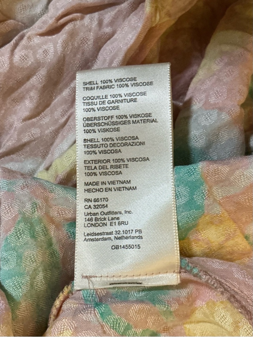 NWT Free People Pastel Floral Maxi Dress - Picture 5 of 5